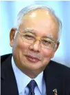  ??  ?? Datuk Seri Najib Tun Razak