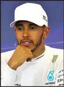  ??  ?? Lewis Hamilton can win the World Championsh­ip in Mexico this weekend