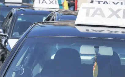  ??  ?? A number of taxi drivers have argued that fares should be increased for the first time since 2011