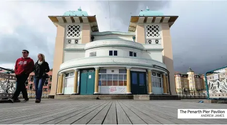  ?? ANDREW JAMES ?? The Penarth Pier Pavilion