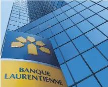  ?? CNW GROUP/LAURENTIAN BANK OF CANADA ?? Laurentian said that it had not discovered any employee participat­ion in the mortgage misreprese­ntations and that the paperwork problems appeared to be “unintentio­nal.”