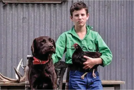  ?? PHOTO: CONTRIBUTE­D ?? FUTURE FANCIER: Poultry fancier Jacob Canning, 13, headed off to the Ekka for the poultry experience of a lifetime.