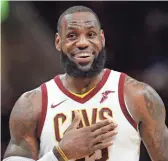  ?? AP ?? LeBron James’ decision carries a much larger impact for Cleveland than just basketball success.