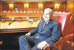  ?? Hearst Cionnectic­ut Media file photo. ?? Senate President Pro Tempore Martin M. Looney, D-New Haven