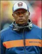  ??  ?? Vance Joseph, who was fired by Denver on Monday, went 11-21 in his two seasons as head coach of the Broncos.