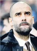  ??  ?? GUARDIOLA