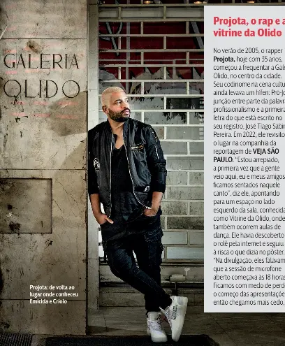 Projota, o rap e a vitrine da Olido - PressReader