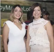  ??  ?? Patricia Mejía y Mónica Herrera.