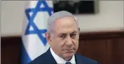  ?? PICTURE: ASSOCIATED PRESS ?? Israeli Prime Minister Benjamin Netanyahu at a meeting in his office in Jerusalem, yesterday.