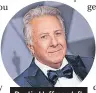  ?? ?? Dustin Hoffman left Esme starstruck