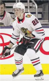  ?? AP ?? Defenseman Henri Jokiharju, the Hawks’ first- round draft pick in 2017, will turn 19 on Sunday.