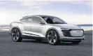  ??  ?? Audi has confirmed it will manufactur­e the e-Tron Sportback electric vehicle.