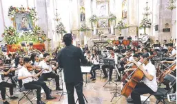  ??  ?? Terminó la Orquesta Sinfónica Orgullo Musical de Acámbaro, su temporada Enero Junio./ Redacción