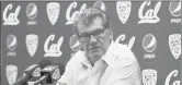  ?? JOHN HEFTI/AP ?? Connecticu­t Huskies head coach Geno Auriemma talks to the media after a game against California on Saturday in Berkeley, Calif.