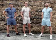  ??  ?? 'Male rompers' could seriously become a new look for men.