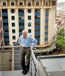  ?? PHOTO: MAARTEN HOLL/FAIRFAX NZ ?? Building owner Mark Dunajtschi­k.