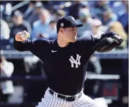  ?? Associated Press file photo ?? The Yankees traded Adam Ottavino to the Red Sox on Monday.