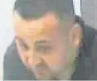  ??  ?? ●● Officers would like to speak to this man after a shopliftin­g incident at Macclesfie­ld’s Three mobile phone store, on Market Place