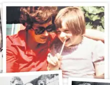  ??  ?? Family scenes: Anna Wilson, below left, with her father and mother, who was finally diagnosed with autism in her 70s after a lifetime of obsessive behaviour