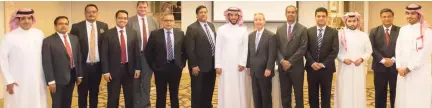  ??  ?? Protiviti Member Firm’s official opening of the Riyadh office was attended by promoters and senior executives from some of the largest business houses and companies in the region.