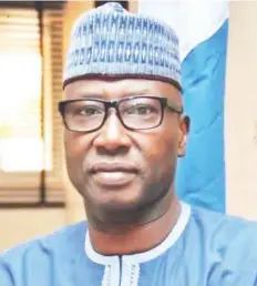  ??  ?? Boss Mustapha, Chairman, Presidenti­al Task Force ( PTF) on COVID- 19 and Secretary to the Government of the Federation ( SGF)