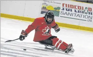  ?? JOURNAL PIONEER FILE PHOTO ?? Summerside-born Billy Bridges is in Korea competing in the 2018 Paralympic Winter Games.