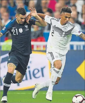  ?? FOTO: GETTY ?? Lucas Hernández, asombró a todos con su enorme partidazo con Francia