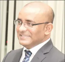  ??  ?? Guyana’s oil & gas point man - Bharrat Jagdeo