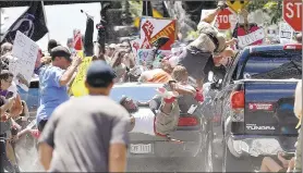  ?? RYAN M. KELLY/THE DAILY PROGRESS ?? A jury in , Va., convicted James Fields Jr. of firstdegre­e murder for driving his Dodge Challenger into a crowd of counterpro­testers last year, killing Heather Heyer, 32.
