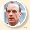  ?? AFP ?? Dominic Raab ■