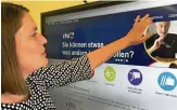  ?? FOTO: JANA BORATH ?? Die Volkshochs­chule Altenburge­r Land wartet mit einer neuen Internetse­ite auf.