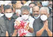  ?? ?? Edappadi K Palaniswam­i, O Panneersel­vam and expelled AIADMK leader VK Sasikala in Chennai on Sunday.