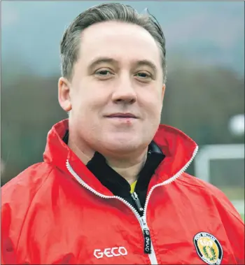  ?? Photograph: Iain Ferguson, The Write Image. ?? Fort Manager Russell McMorran intends stepping down as manager at Claggan Park.