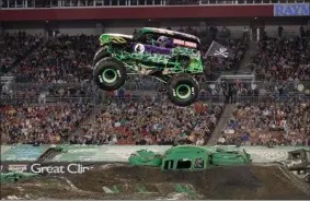  ?? PHOTO PROVIDED ?? Grave Digger headlines this weekend’s Monster Jam event at the Times Union Center in Albany.