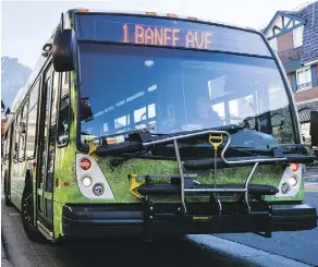  ?? FILES ?? The Bow Valley Regional Transit Services Commission announced Wednesday it is launching two more routes to tourism hot spots.