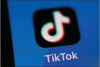  ?? DAN KITWOOD — GETTY IMAGES ?? TikTok has an estimated 100million users in the United States.