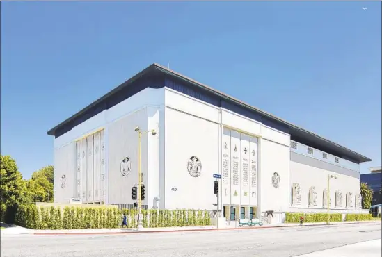  ?? Yoshiro Makino wHY/Marciano Art Foundation ?? THE MARCIANO Art Foundation, a converted Masonic temple on Wilshire Boulevard near Koreatown, opened with 114 works from the Marcianos’ personal cache.