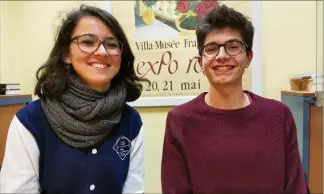  ?? (Photo M.L.M.) ?? Clotilde et Cyprien défendront, ce mercredi à Marseille, le cas de deux Bangladais dont les libertés ont été bafouées.