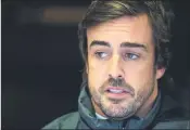  ??  ?? Alonso, pendiente de la decisión de McLaren