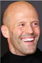  ?? Picture: DAVE BENETT ?? Sex symbol: Baldness has no fear for film star Jason Statham