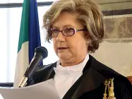  ?? (Foto Rensi) ?? Tribunale
La presidente del Tribunale amministra­tivo regionale di Trento Roberta Vigotti