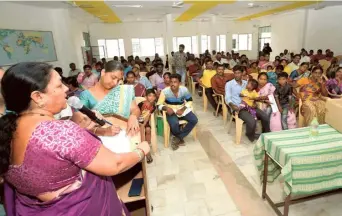  ?? FILE PHOTO ?? Empowering initiative: Under the RTE Act, 25% of the seats in entry-level classes in private schools have to be reserved for students from weaker sections of society.