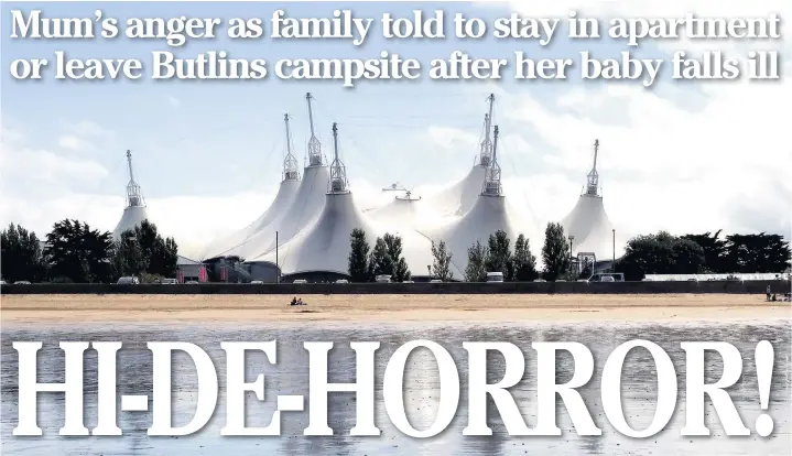  ??  ?? Sophie Thomas and her family had planned a pre-Christmas break at Butlins in Minehead