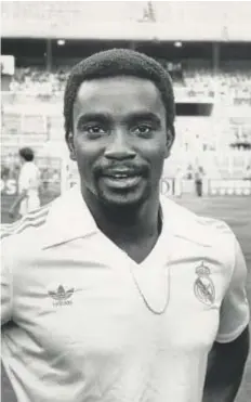  ?? ?? Laurie Cunningham, en el Santiago Bernabéu // JOSÉ GARCÍA