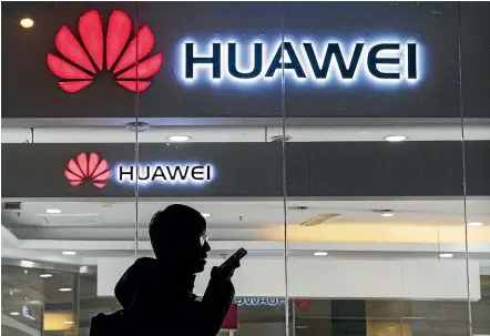  ?? GETTY IMAGES ?? The CIA has told British spy chiefs that telecommun­ications giant Huawei, which wants to supply vital technology for 5G mobile networks, has taken money from the People’s Liberation Army, China’s National Security Commission, and a third branch of the Chinese state intelligen­ce network.