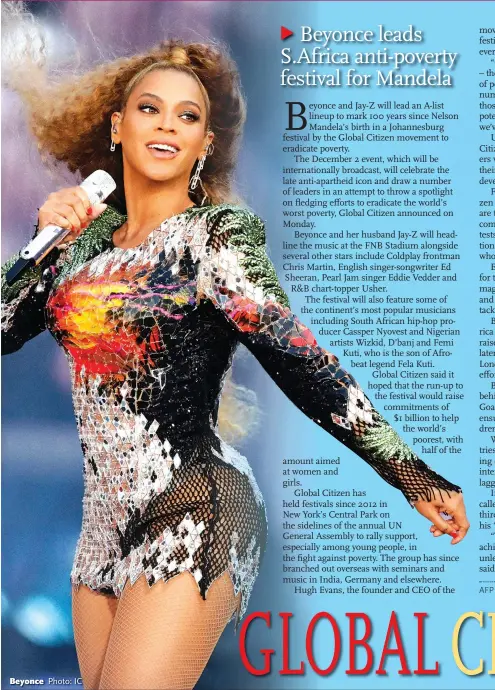  ?? Beyonce Photo: IC ??