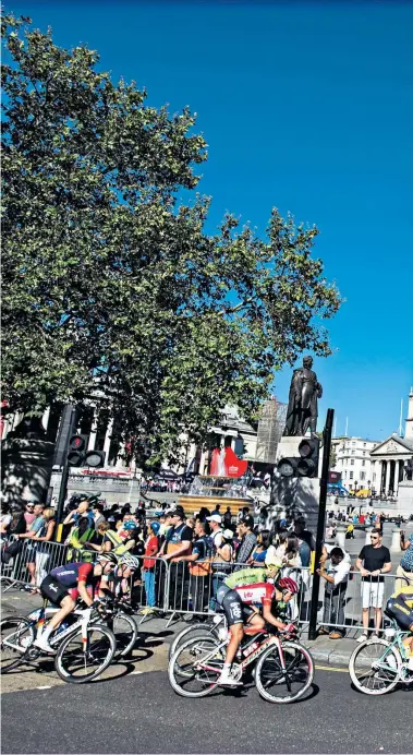  ??  ?? Best of British: The Tour of Britain is now one of cycling’s premier events, targeted by the likes of Mark Cavendish (left)