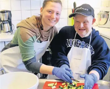  ?? FOTO: LVR ?? Die 21-jährige Sina Thiel beginnt im Spätsommer mit ihrer Ausbildung zur Heilerzieh­erin.