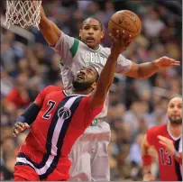  ?? Washington Post file photo ?? Boston Celtics first-round pick Robert Williams, a center from Texas A&amp;M, will have a good mentor when he arrives in Boston in All-Star center Al Horford (above).