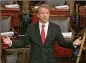  ?? CONTRIBUTE­D BY SENATE TV ?? Sen. Rand Paul, R-Ky., speaking about deficits on the Senate floor, said “a day of reckoning” is coming.